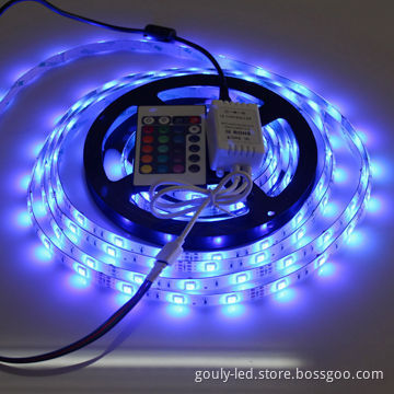 5050 RGB Strip Light Ribbon with Multiple Color and 12/24V DCNew